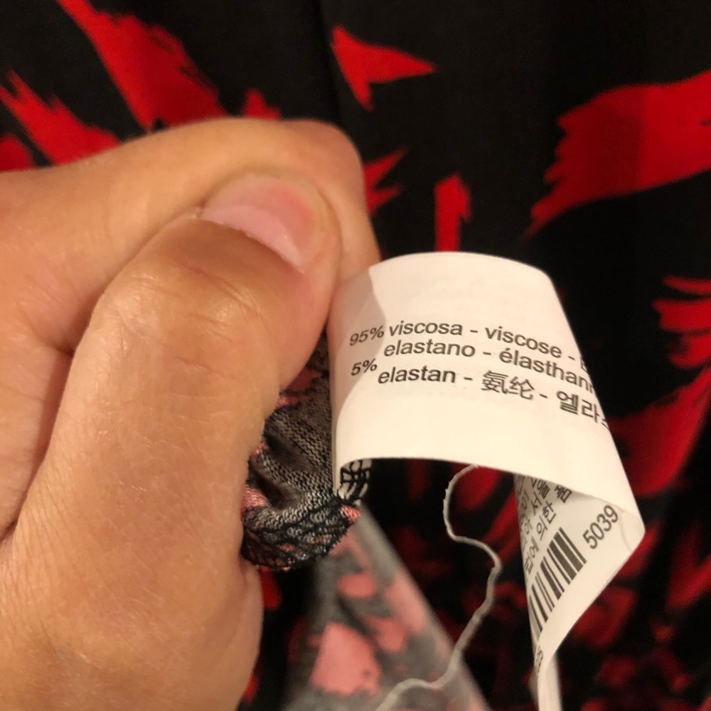 NEW | Zara Long Sleeve Patterned Dress - Picture 7 of 7